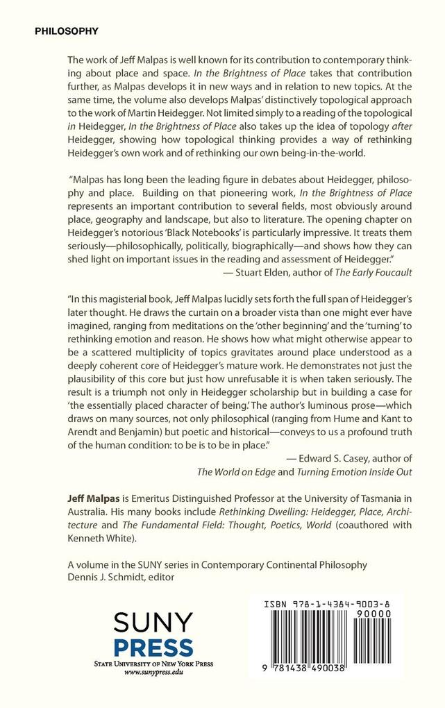 Weitere Ansicht: In the Brightness of Place | Jeff Malpas