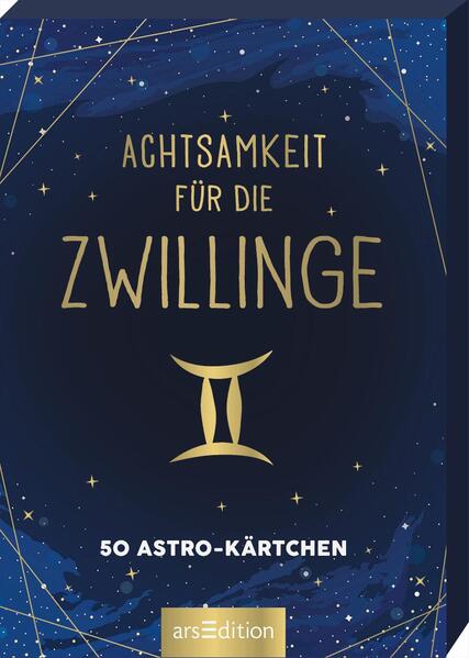 Produktbild: Achtsamkeit für die Zwillinge