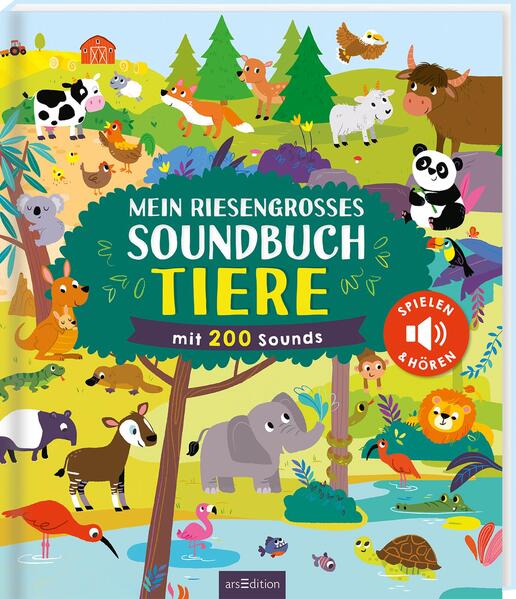 Produktbild: Mein riesengroßes Soundbuch Tiere