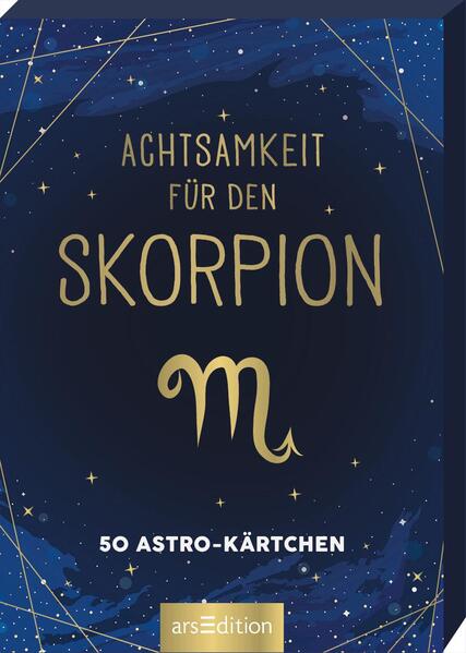 Produktbild: Achtsamkeit für den Skorpion