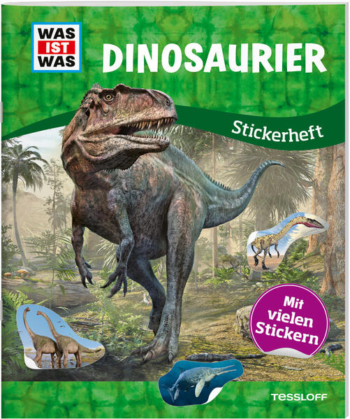 Produktbild: WAS IST WAS Stickerheft Dinosaurier | Lisa Herden