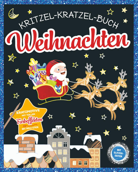 Produktbild: Kritzel-Kratzel-Buch Weihnachten. Für Kinder ab 5 Jahren