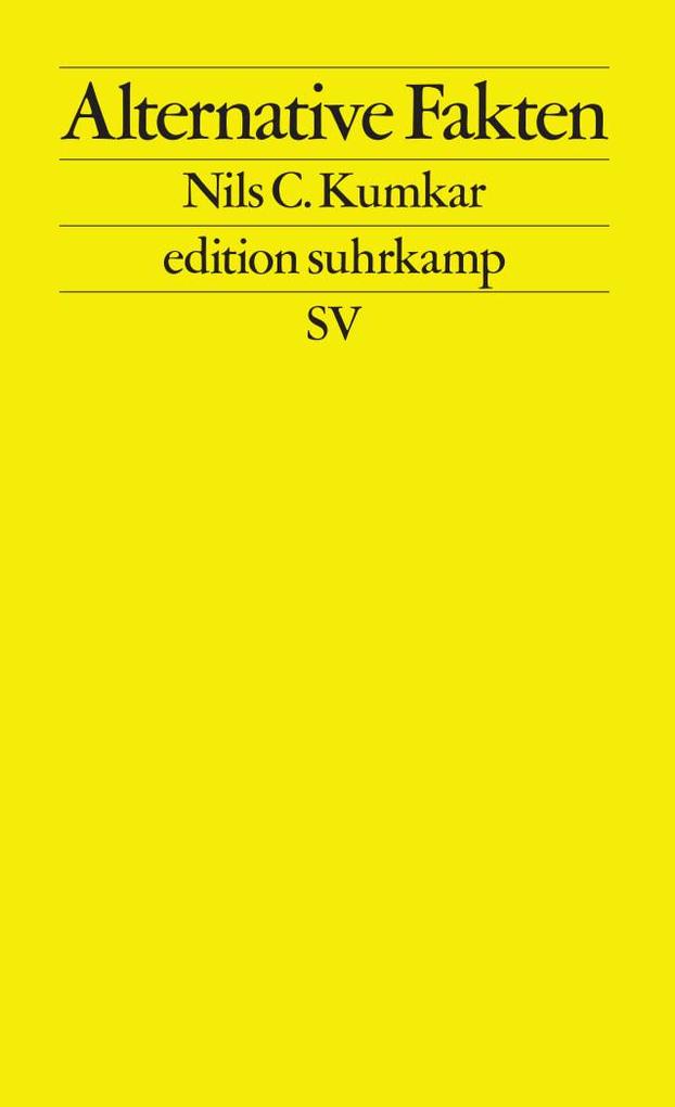 Produktbild: Alternative Fakten | Nils C. Kumkar