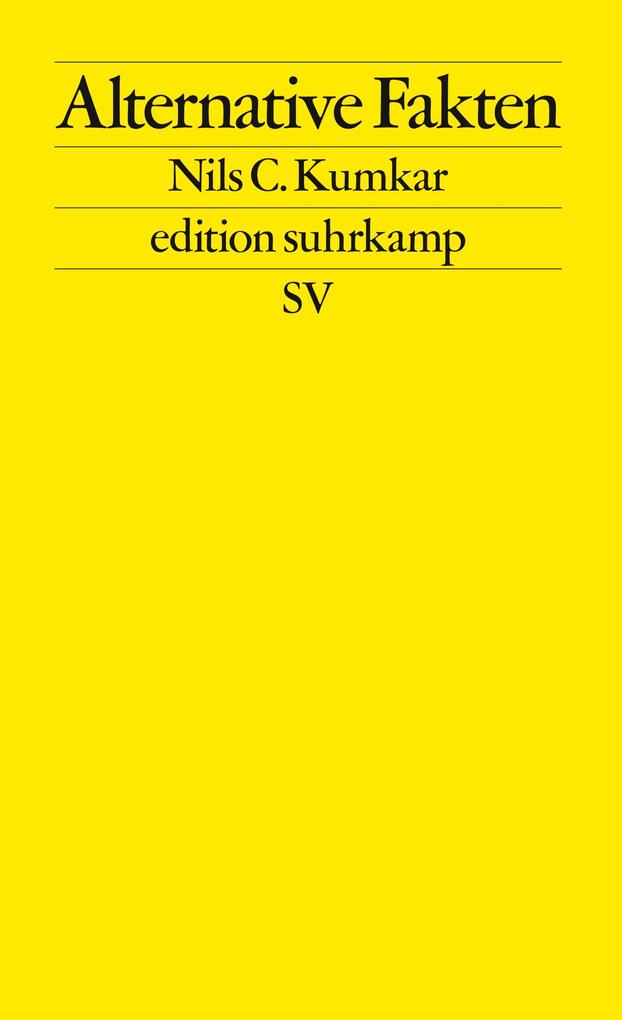 Produktbild: Alternative Fakten | Nils C. Kumkar