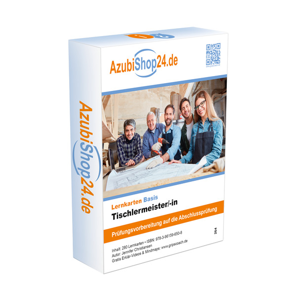 Produktbild: Lernkarten Tischlermeister | Jennifer Christiansen