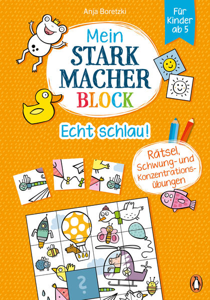 Produktbild: Mein Starkmacher-Block - Echt schlau! | Anja Boretzki