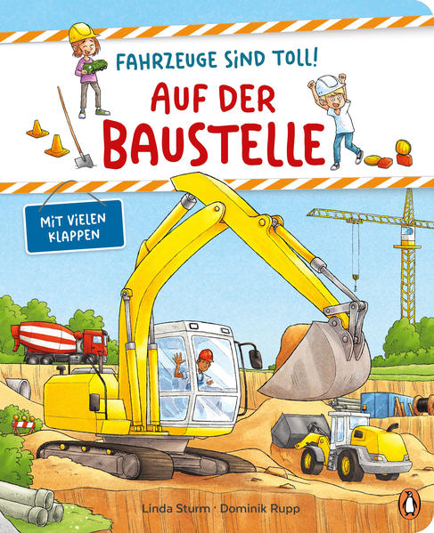 Produktbild: Fahrzeuge sind toll! - Auf der Baustelle | Linda Sturm