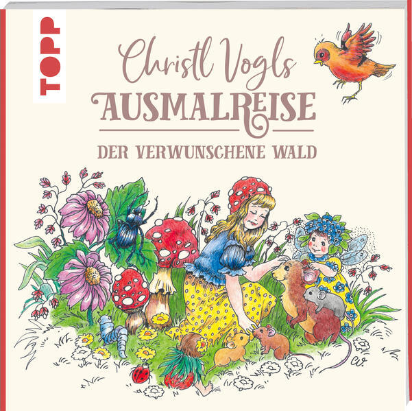 Produktbild: Christl Vogls Ausmalreise - Der verwunschene Wald | Christl Vogl