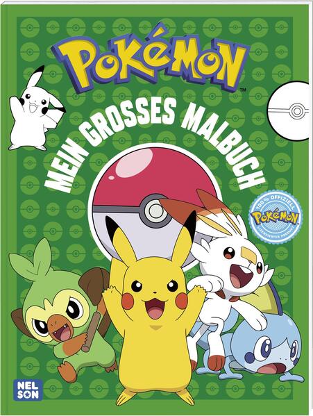 Produktbild: Pokémon Activity-Buch: Mein großes Malbuch
