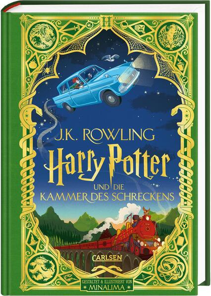 Produktbild: Harry Potter und die Kammer des Schreckens (MinaLima-Edition mit 3D-Papierkunst 2) | J.K. Rowling