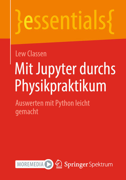 Produktbild: Mit Jupyter durchs Physikpraktikum | Lew Classen