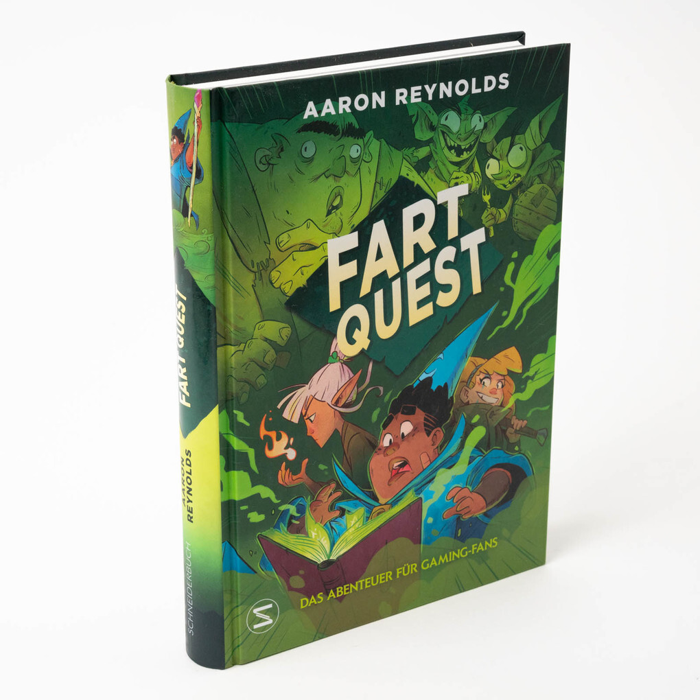 Weitere Ansicht: Fart Quest. Das Abenteuer für Gaming-Fans | Aaron Reynolds