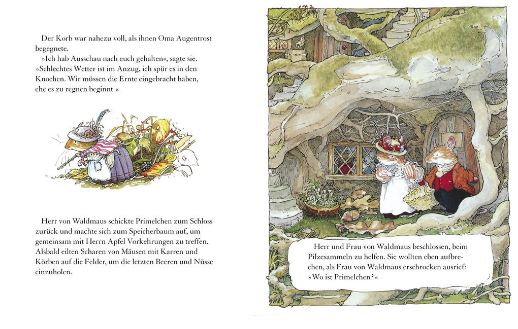 Weitere Ansicht: Brombeerhag im Herbst | Jill Barklem