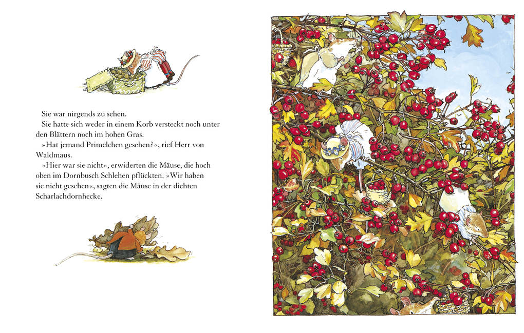 Weitere Ansicht: Brombeerhag im Herbst | Jill Barklem