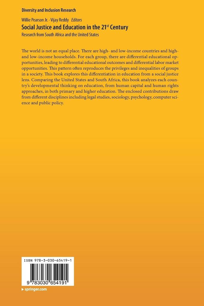 Weitere Ansicht: Social Justice and Education in the 21st Century