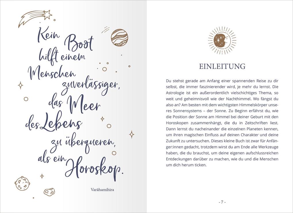 Weitere Ansicht: Das kleine Buch der Astrologie | Marion Williamson