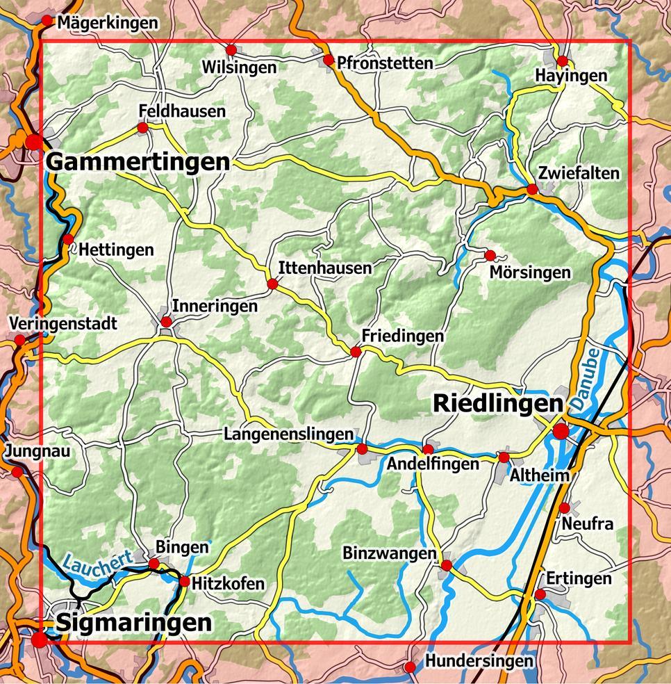 Weitere Ansicht: Riedlingen - Zwiefalten