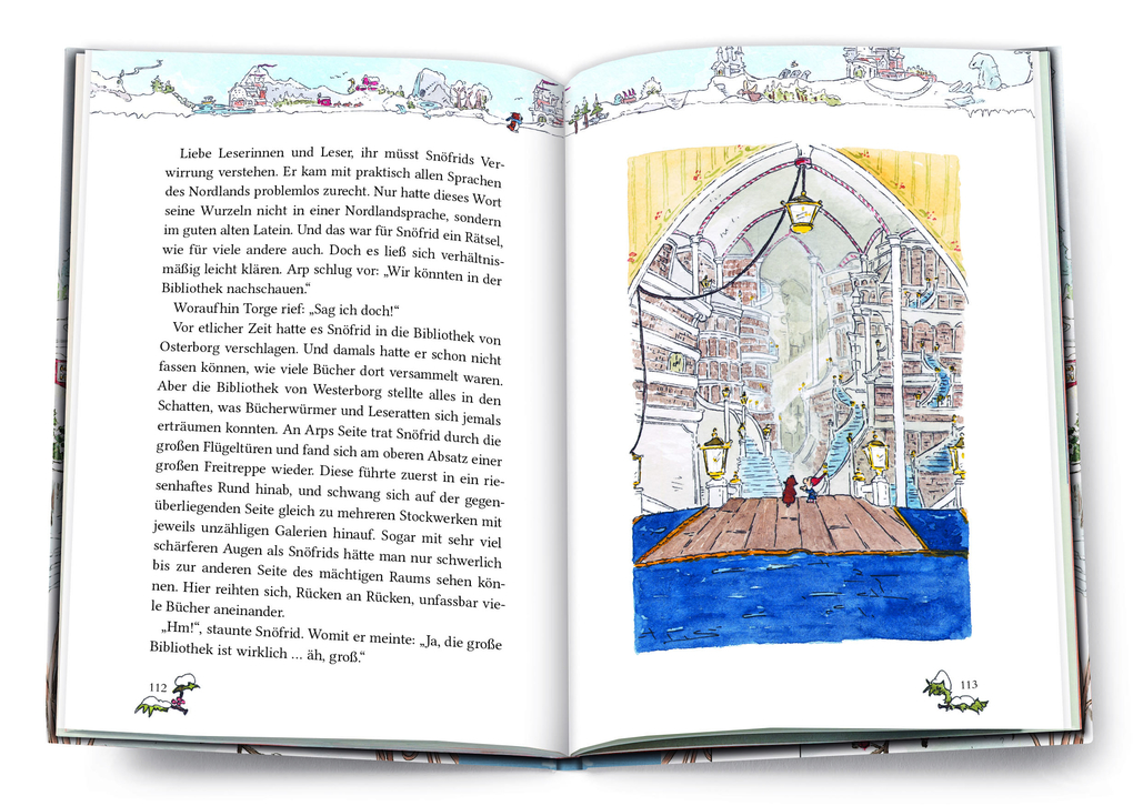 Weitere Ansicht: Snöfrid aus dem Wiesental (5). Durch Schnee und Eis zum Wunderpfeifchen | Andreas H. Schmachtl