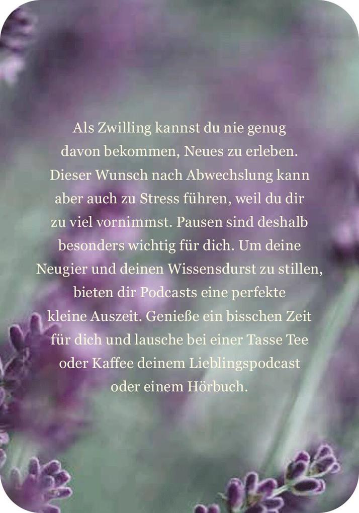 Weitere Ansicht: Achtsamkeit für die Zwillinge