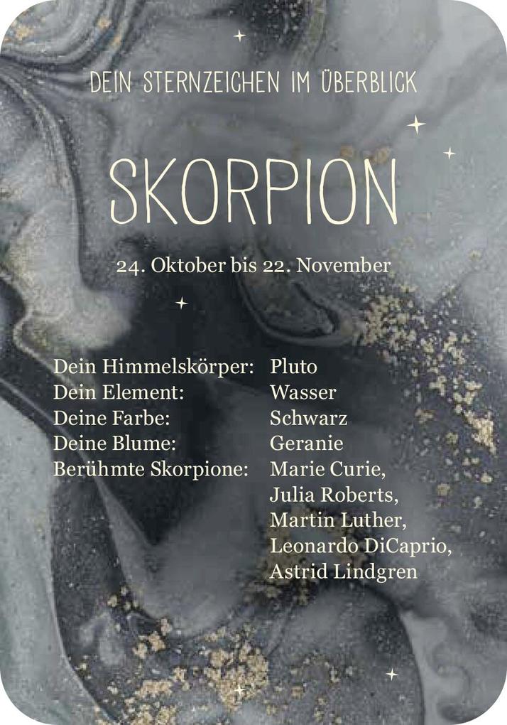 Weitere Ansicht: Achtsamkeit für den Skorpion
