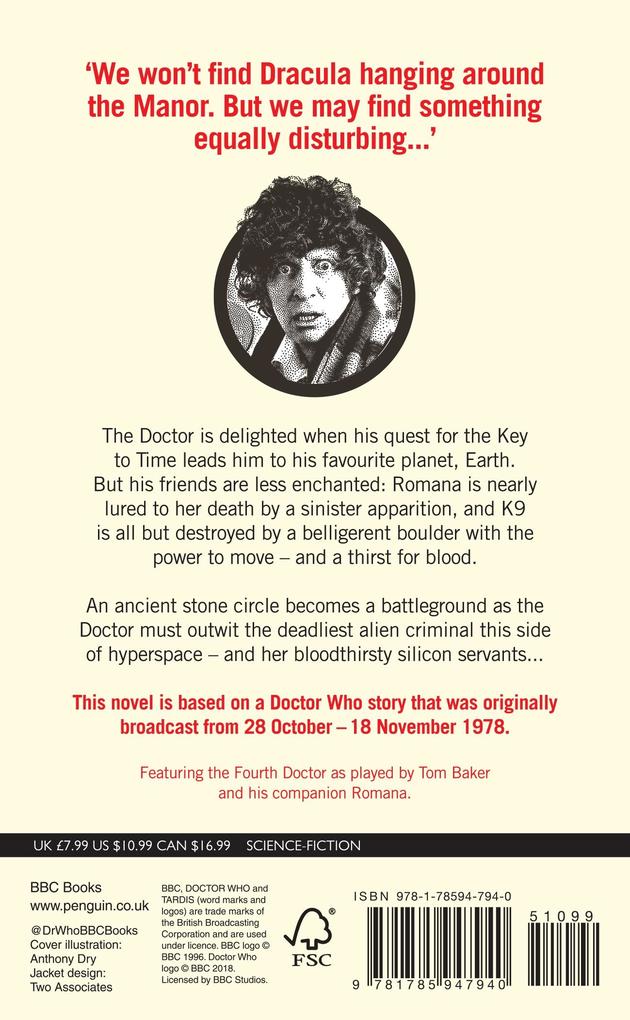 Weitere Ansicht: Doctor Who: The Stones of Blood (Target Collection) | David Fisher