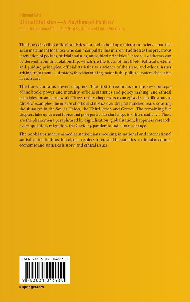 Weitere Ansicht: Official Statistics-A Plaything of Politics? | Reimund Mink