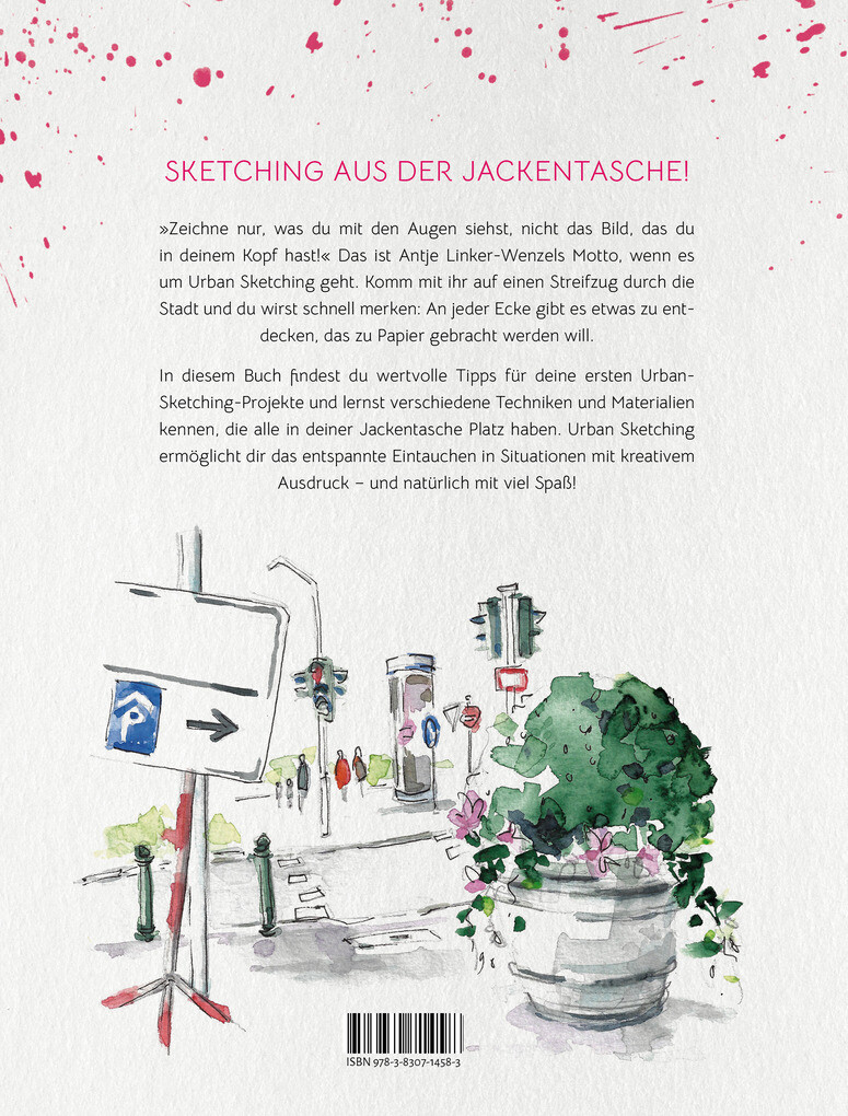 Weitere Ansicht: Urban Sketching ganz einfach | Antje Linker-Wenzel