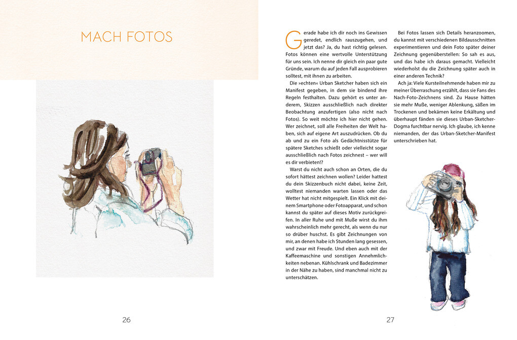 Weitere Ansicht: Urban Sketching ganz einfach | Antje Linker-Wenzel