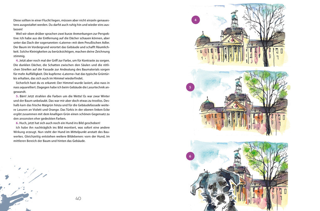 Weitere Ansicht: Urban Sketching ganz einfach | Antje Linker-Wenzel