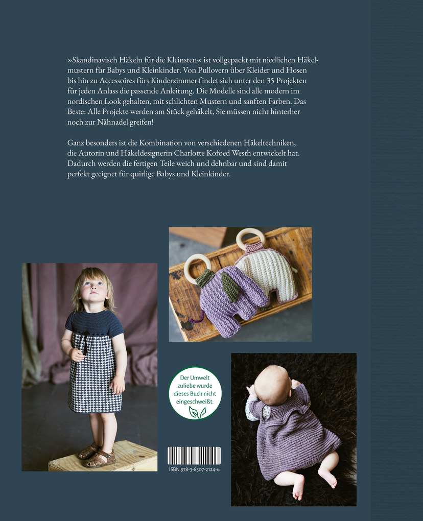 Weitere Ansicht: Skandinavisch Häkeln für die Kleinsten | Charlotte Kofoed Westh