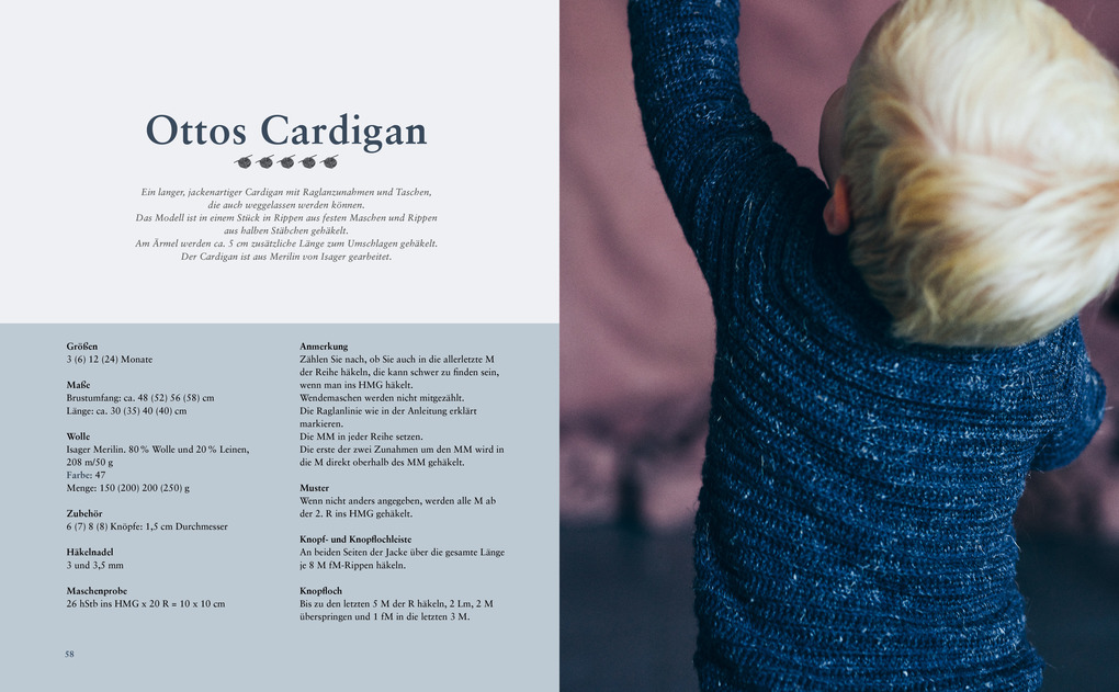 Weitere Ansicht: Skandinavisch Häkeln für die Kleinsten | Charlotte Kofoed Westh