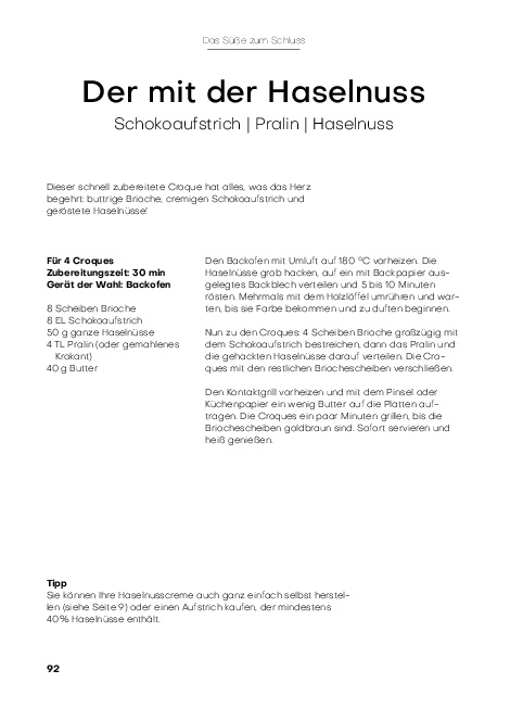 Weitere Ansicht: Schinken-Käse-Toast und seine Freunde | Bastien Petit