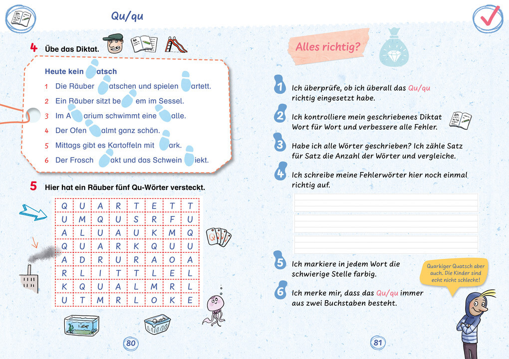 Weitere Ansicht: Räuberdiktate 2. Klasse | Susanne Mertens