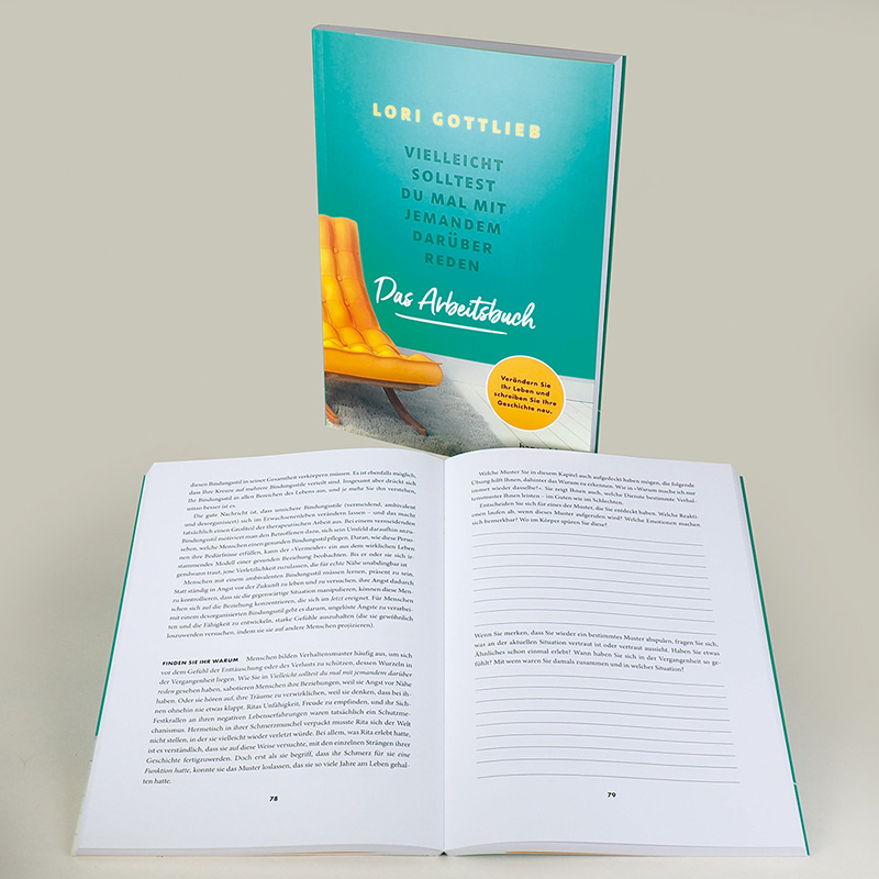 Weitere Ansicht: Vielleicht solltest du mal mit jemandem darüber reden - Das Arbeitsbuch | Lori Gottlieb