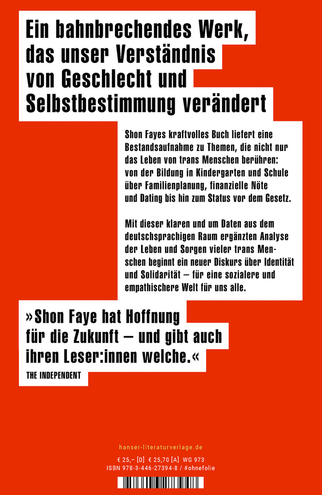 Weitere Ansicht: Die Transgender-Frage | Shon Faye