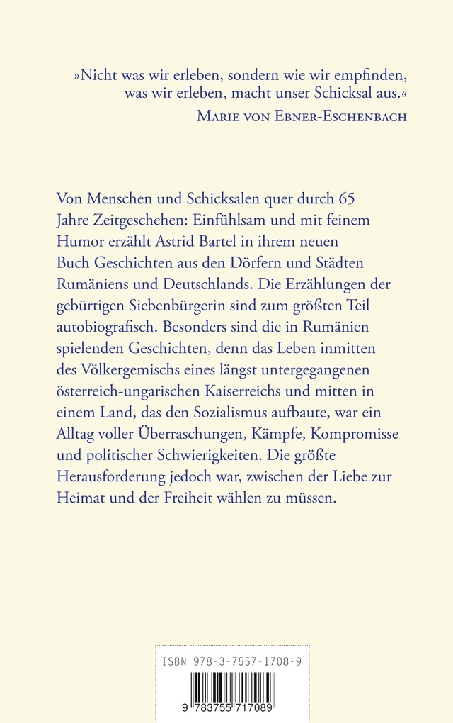 Weitere Ansicht: Des Lebens ungeteilte Freude | Astrid Bartel