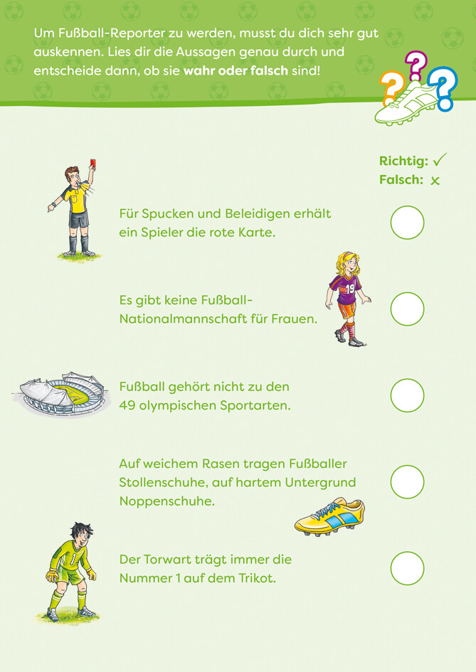 Weitere Ansicht: Kicker-Rätselspaß. Fußball