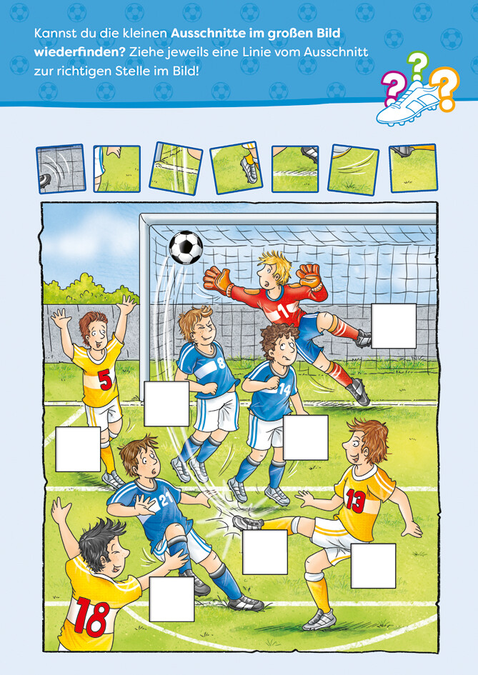 Weitere Ansicht: Kicker-Rätselspaß. Fußball