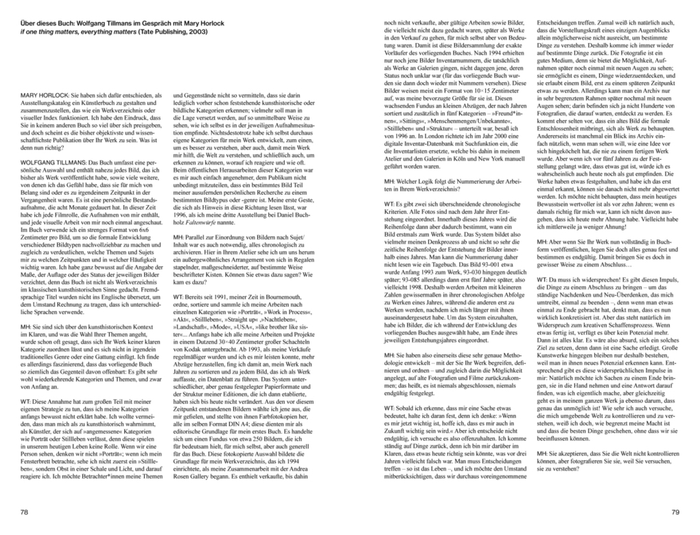 Weitere Ansicht: Wolfgang Tillmans | Wolfgang Tillmans, Joseph Logan