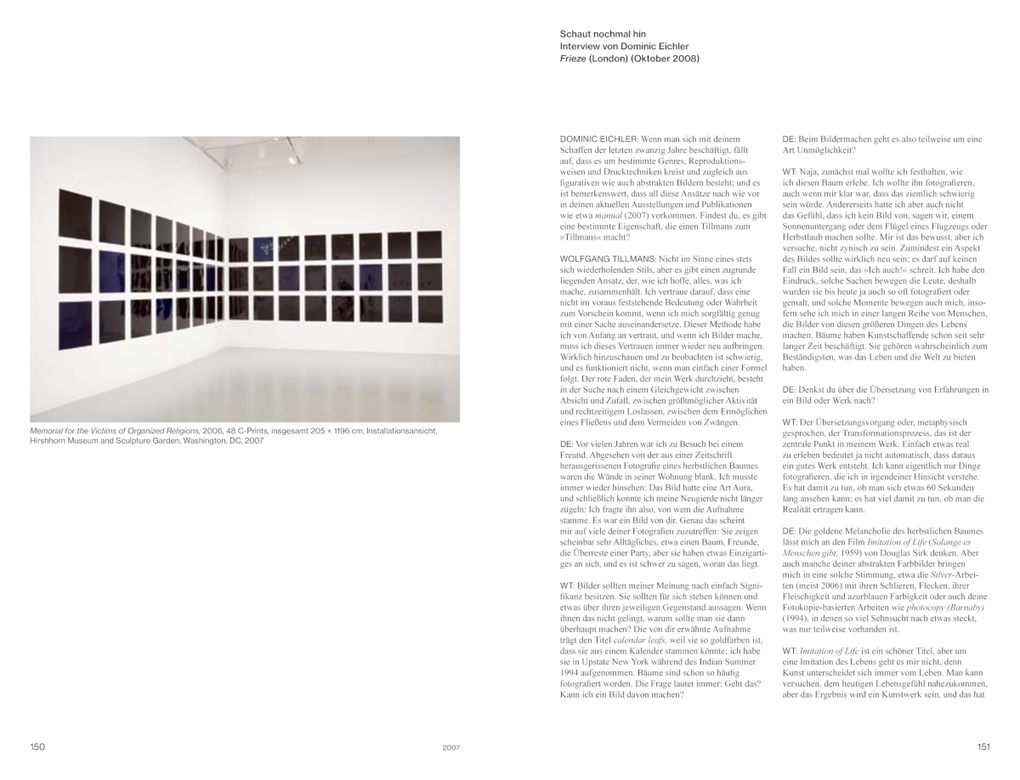 Weitere Ansicht: Wolfgang Tillmans | Wolfgang Tillmans, Joseph Logan