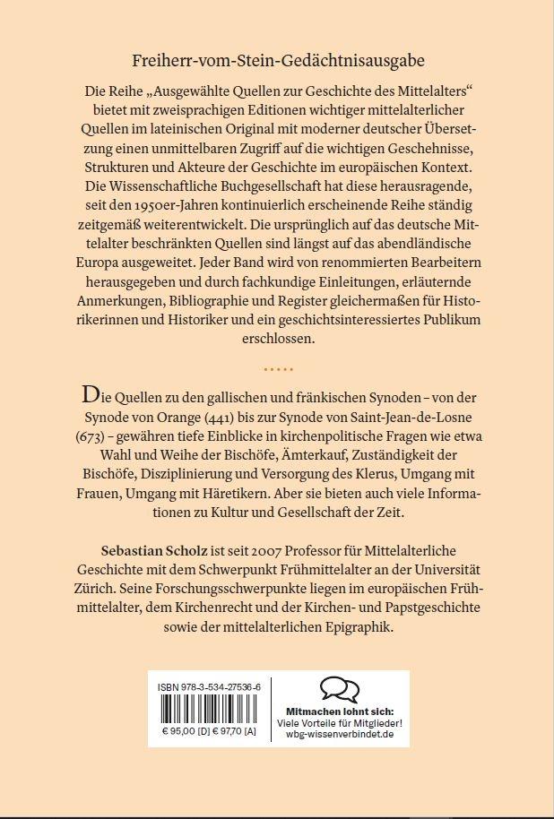 Weitere Ansicht: Ausgewählte Synoden Galliens und des merowingischen Frankenreichs