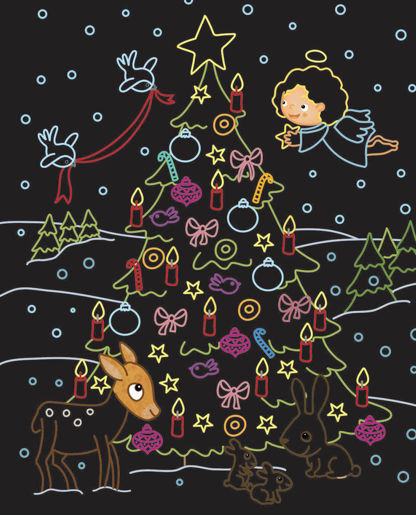 Weitere Ansicht: Kritzel-Kratzel-Buch Weihnachten. Für Kinder ab 5 Jahren