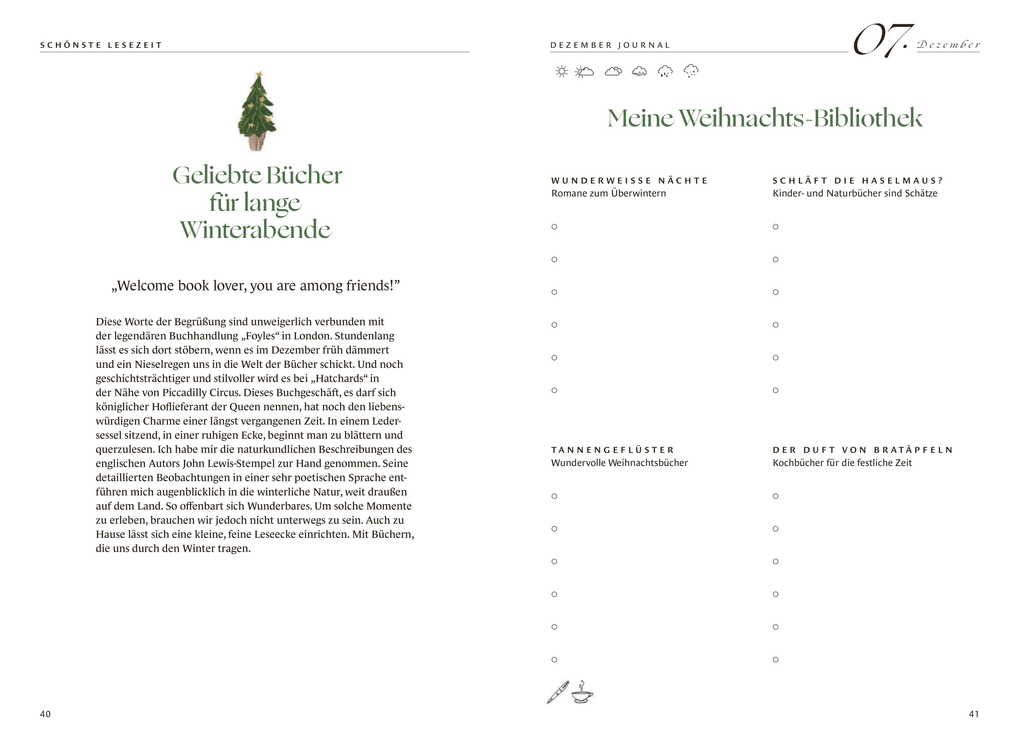 Weitere Ansicht: Dezember Journal | Theresa Baumgärtner