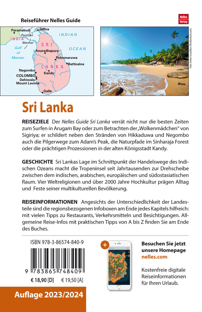Weitere Ansicht: Nelles Guide Reiseführer Sri Lanka