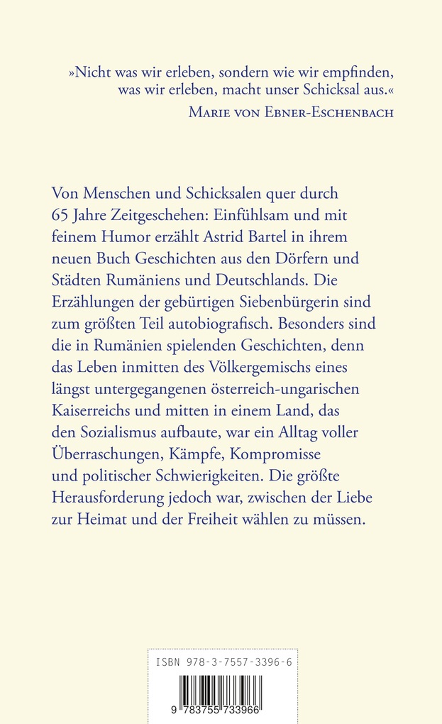 Weitere Ansicht: Des Lebens ungeteilte Freude | Astrid Bartel