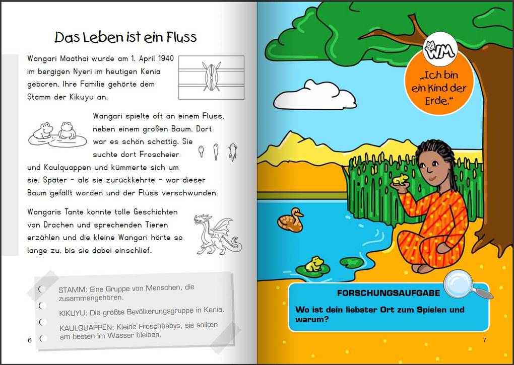 Weitere Ansicht: Wangari Maathai - Die Mutter der Bäume | Heike Wolter, Julia Christof, Bettina Springer-Ferazin