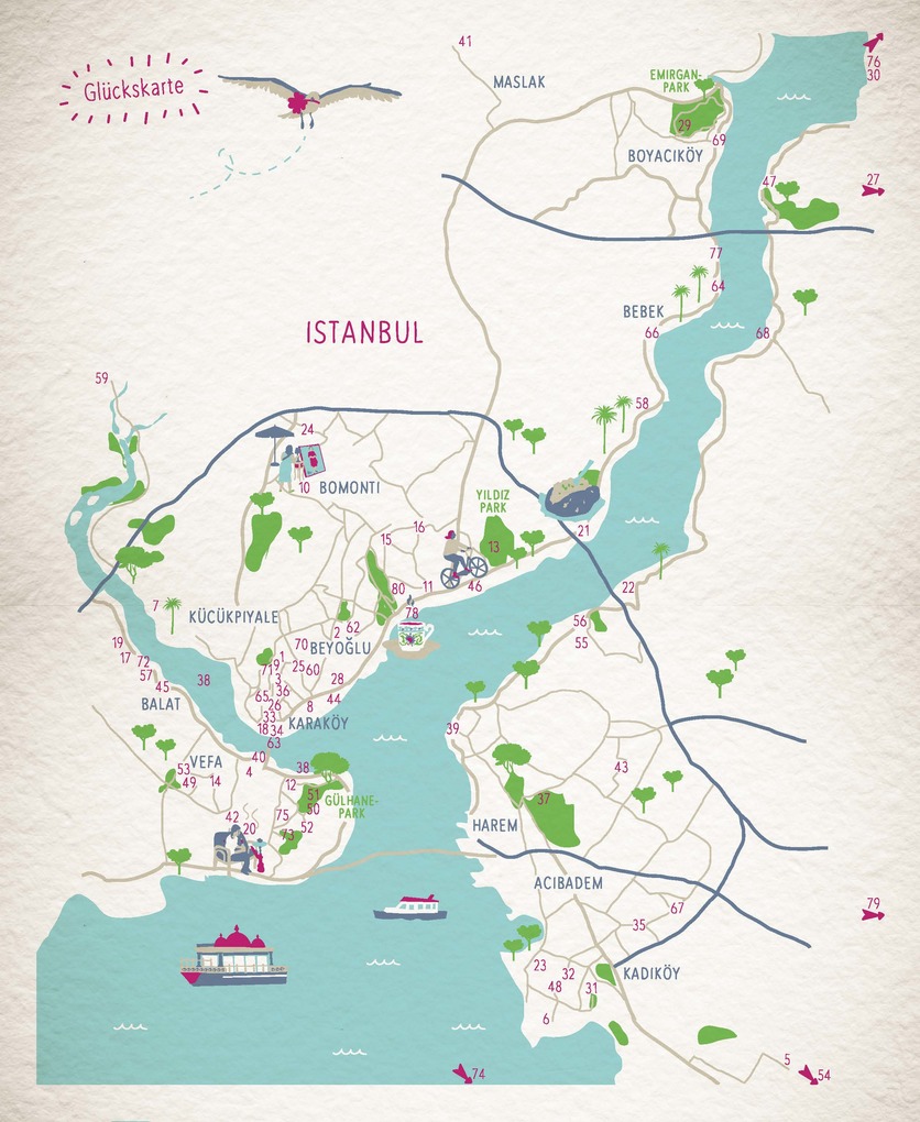 Weitere Ansicht: Glücksorte in Istanbul | Özge M. Kabukçu