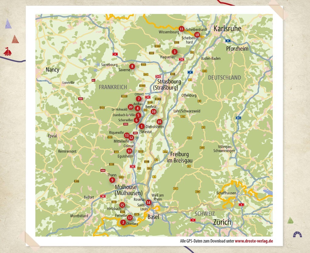 Weitere Ansicht: Elsass. Wandern für die Seele | Silke Kohlmann