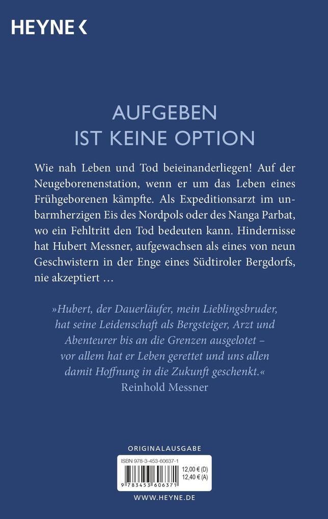 Weitere Ansicht: Der schmale Grat | Hubert Messner, Lenz Koppelstätter