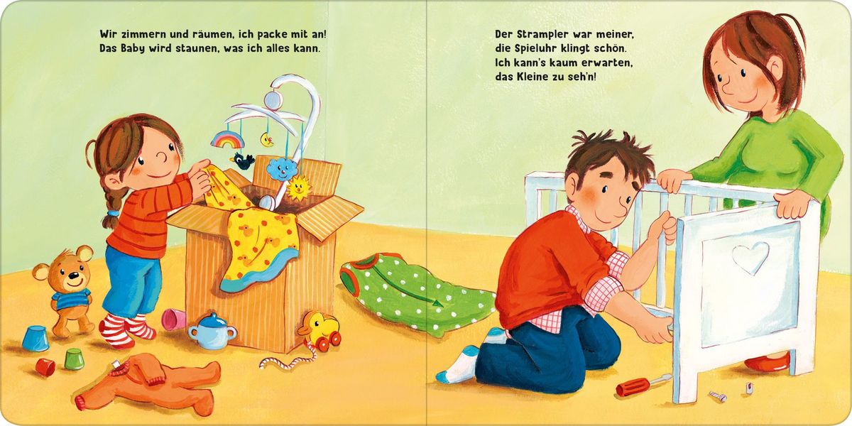 Weitere Ansicht: Juhu, ich bin jetzt große Schwester! | Katja Reider